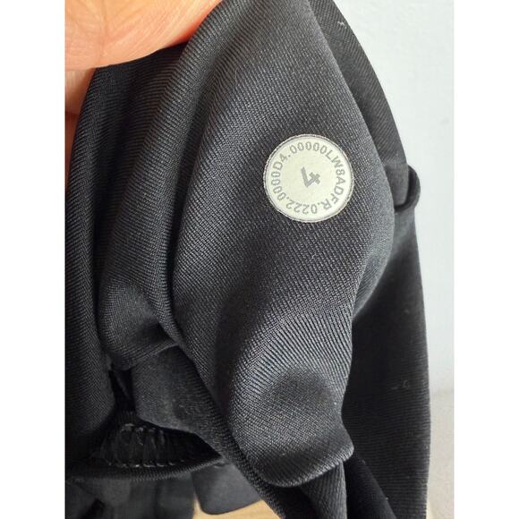 Lululemon Hotty Hot High-Rise Skirt Black Women's Sz 4 Performance Tennis Golf - Picture 9 of 11